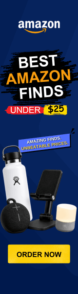 Amazon finds vertical banner