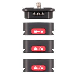 item search image for FOTGA Quick Release Plate Clamp Camera Tripod Mount Claw Arca QR System Plate Kit for Sony/Nikon/LUMIX DSLR Cameras Accessories