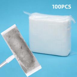 item search image for 100pcs Disposable Electrostatic Dust Removal Mop Paper Home Kitchen Bathroom Cleaning Cloth Replacement Mop Head Cloth 100pcs Di