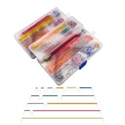 item search image for 140/350/560/840Pcs U Shape Solderless Breadboard Jumper Cable Wire Kit For PCB Bread Board Prototyping Circuits, DIY Electronics