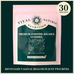 item search image for Vital Source Feminine Balance Gummies - Hawaiian Pineapple