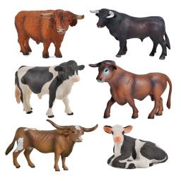 item search image for Toy Bulls Cow Cattle Calf Angus Buffalo ox Farm Toy Animals Figures Animal Figurines Action Figure Plastic Toys Games Kids Gifts