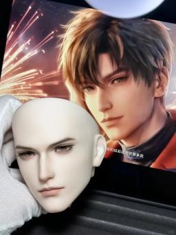 item search image for New sd BJD 1/3 size Lisheng head, handsome fashion bjd doll, high-quality toy, male - just a head