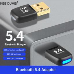 item search image for USB Bluetooth 5.4 Adapter 5.3 Audio Dongle Adaptador Mini USB Wireless Receiver/Transmitter For PC/Laptop Driver Free