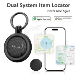 item search image for LiTag Duo Tracker Tag MiLi Smart Tag Item Finders Compatible with IOS Find My or Google Find Hub App Key Finder Item Locator