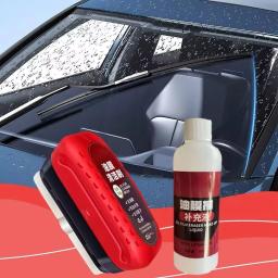 item search image for Car Glass Oil Film Remover Automotive Glass Sponge Cleaning Brush Front Inner Windshield Glass Oil Film Cleaner For Car Cleaning