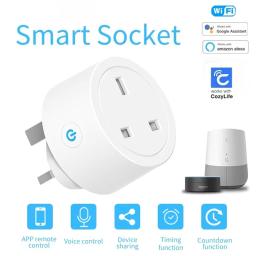 item search image for WIFI Socket US Wireless Control Outlet 10A Timing Function APP Remote Control Smart Home Appliances Work With Alexa Google Home