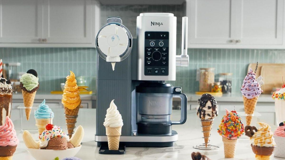 image for Ninja Swirl CREAMi NC701: The 13-in-1 Ice Cream and Soft Serve Maker for Next-Level Desserts