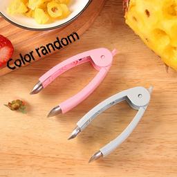 item search image for TEMU Stainless Steel Pineapple & Strawberry Seed Remover Tool - Multi-functional Kitchen Gadget With Ergonomic Handle, Fruit Prep & Berry Seed Remover For Meal Prep