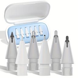 item search image for TEMU For Applepencilpro Nib Needle Ipencil 2 Changing The Pen Tip Pro Transparent Metal Wear-resistant Pencil Metal Modification Nib