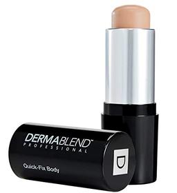 item search image for Dermablend Quick-Fix Body Makeup Full Coverage Foundation Stick, Water-Resistant Body Concealer for Imperfections & Tattoos, 0.42 Oz
