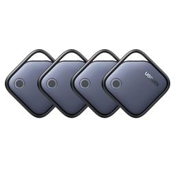 item search image for UGREEN FineTrack Air Tracker Tags (iOS Only) 4 Pack, 2-Year Replaceable Battery Bluetooth Tracker Compatible with Apple Find My, Item Finder Smart Tag for Keys, Luggage - [Apple Find My Certified]