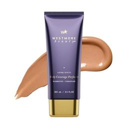 item search image for Westmore Beauty Skin Foundation Concealer, Body Makeup 3.5 Fl Oz (Golden Radiance, Cream) - Waterproof, Transfer-Resistant, Long-Lasting Coverage for Tattoo, Stretch Marks, Scars