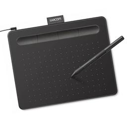 item search image for Wacom Intuos Small Graphics Drawing Tablet, Includes Training & Software; 4 Customizable ExpressKeys Compatible with Chromebook Mac Android & Windows, Black