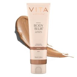 item search image for Vita Liberata Body Blur, Leg and Body Makeup. Skin Perfecting Foundation for Flawless Bronze, Easy Application, Radiant Glow, Evens Skin Tone, New Packaging
