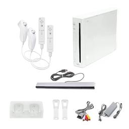 item search image for Nintendo Wii Console, White Premium Bundle (Renewed)