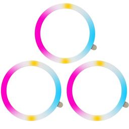 item search image for TENOC Universal Metal Ring Sticker for Magnetic Charger Compatible with iPhone/Samsung/Android All Cellphones, Magnetic Mount/Phone Holder Conversion Accessories, 3Pcs, Rainbow
