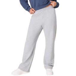item search image for Hanes Women's EcoSmart Open Bottom Leg Sweatpants, Light Steel, Small