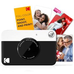 item search image for KODAK Printomatic Full-Color Instant Print Digital Camera - Colorful Photos On Zink 2x3" Sticky-Back Photo Paper - 5MP, Portable, Creative Fun Gift for Birthday, Christmas, Holiday - Black