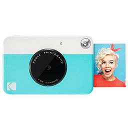item search image for KODAK Printomatic Full-Color Instant Print Digital Camera - Colorful Photos On Zink 2x3" Sticky-Back Photo Paper - 5MP, Portable, Creative Fun Gift for Birthday, Christmas, Holiday - Blue