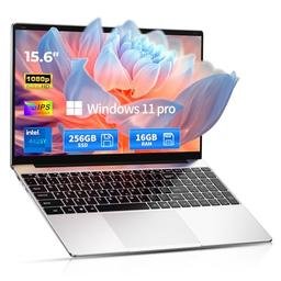 item search image for 2026 Windows 11 Pro Traditional Laptop Computer, 16GB RAM 256GB SSD for Business Office Student School College, 15.6" FHD IPS Display, Lightweight Portable with Office 365, 4H Battery, 3.5 lbs