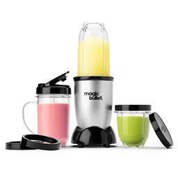 item search image for Magic Bullet Blender, Small, Silver, 11 Piece Set