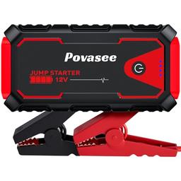 item search image for Povasee Jump Starter 5000A Car Jumper Starter, Model A30 12V Jump Box for Car Battery up to 10L Gas or 8L Diesel Engine Battery Jumper Starter Portable with Power Bank/Dual Output/LED Light