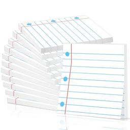 item search image for gisgfim 12 Pack Back to School Teacher Themed Sticky Notes Set 600 Sheets Lined Paper 3×3 Inch Self-Stick Notes Pad Writing Memo Pad for School Classroom Office Home Daily Reminders Notepad Supplies