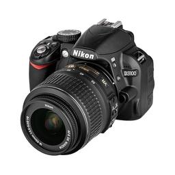 item search image for Nikon D3100 14.2MP DSLR Camera with AF-S DX 18-55mm f/3.5-5.6 VR Zoom Lens - (Black) (Discontinued) (Renewed)