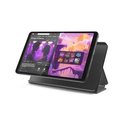 item search image for Lenovo Tab One - Lightweight Tablet - up to 12.5 Hours of YouTube Streaming - 8.7" HD Display - 4 GB Memory - 64 GB Storage - MediaTek Helio G85 - Includes Folio Case