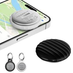 item search image for MSEBENT Tracker Tag - 2 Pack [Apple MFi Certified] Bluetooth Trackers Works with Apple Find My (iOS Only) - IP67 Waterproof Item Finders | Track Keys, Wallet, Luggage, Backpack