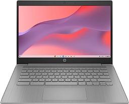 item search image for HP 2023 Chromebook Laptop, 14 Inch Display, Intel Celeron N4120 Processor, 4GB RAM, 64GB eMMC, Intel UHD Graphics 600, WiFi, Bluetooth, Chrome OS, Modern Gray