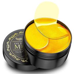 item search image for NAZANO 24K Gold Under Eye Patches - 60 Pack for Puffy Eyes, Dark Circles, Bags & Wrinkles with Collagen & Hyaluronic Acid - Eye Care Pads for Daily Skincare (Gold)