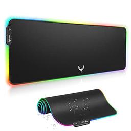 item search image for BladeHawks Extra Large RGB Gaming Mouse Pad-14 Light Modes, Extended Soft LED Mouse Pad, Anti-Slip Rubber Base, Computer Keyboard Mousepad Mat (31.5 x 12 Inch)