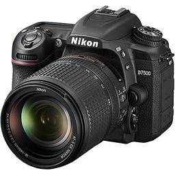item search image for Nikon D7500 20.9MP DSLR Camera with AF-S DX NIKKOR 18-140mm f/3.5-5.6G ED VR Lens, Black