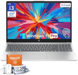 item search image for HP Touchscreen Laptop, Intel i3-1315U Processor(Up to 4.5 GHz), 16 GB RAM, 512 GB SSD, 15.6" 250 nits Anti-Glare Display, Intel UHD Graphics, Long Battery Life, Windows 11 Pro,Pack of 25