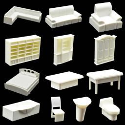 item search image for Miniature Scale 1:50 Modeling Indoor Furnitures Display In the Room DIY Toys For Building Scene Layout Diorama Kits