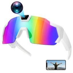item search image for 4K POV Smart Glasses Smart Baseball Sunglasses with Camera Photos Audios Videos Recording Men Women Camera Wearable Eyewear