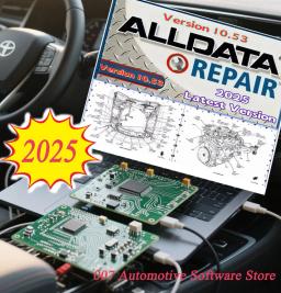 item search image for 2025 AllData 10.53 Automotive Diagnostic Software: Empowers full - fledged data technical support for cars and trucks with wirin