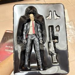 item search image for Hitman Play Arts Action Figure PA Hitman Agent 47 Figurine Codename PVC Model Joints Movable Classic Anime Collection Toys Gifts