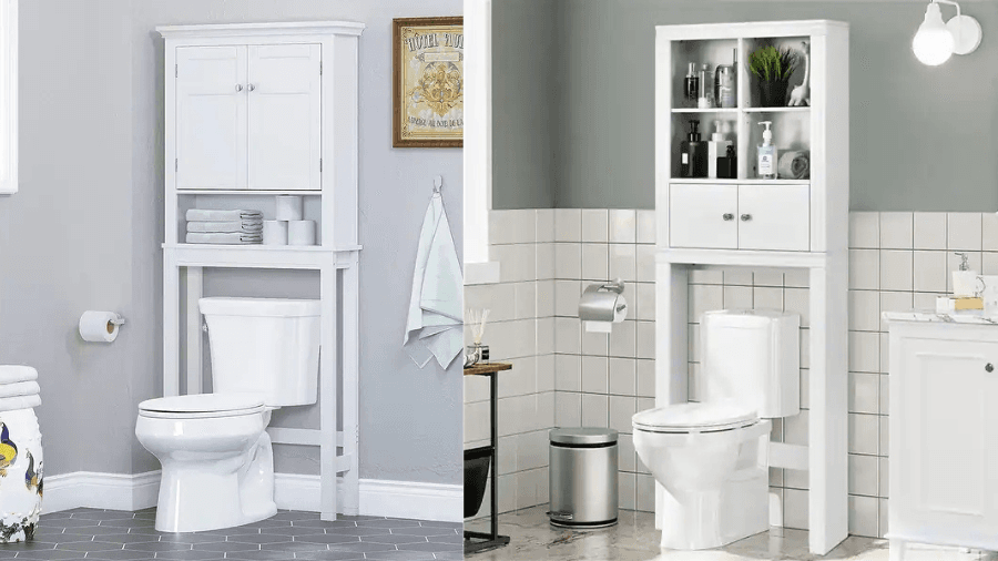 image for VEIKOUS Bathroom Over Toilet Storage Cabinet: A Comprehensive Review & Buying Guide