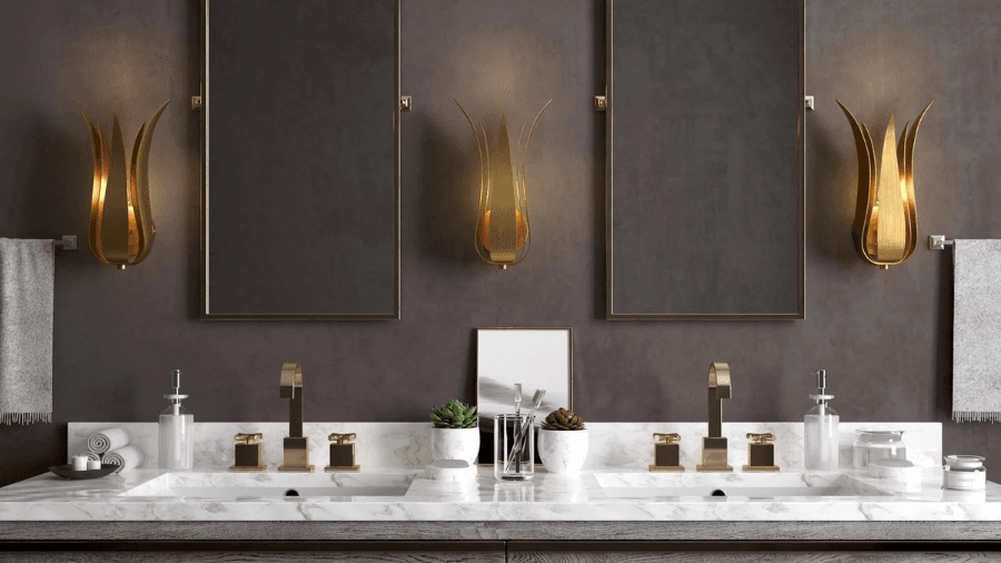 image for Crystorama Broche Wall Sconce: A Jewelry-Inspired Lighting Masterpiece