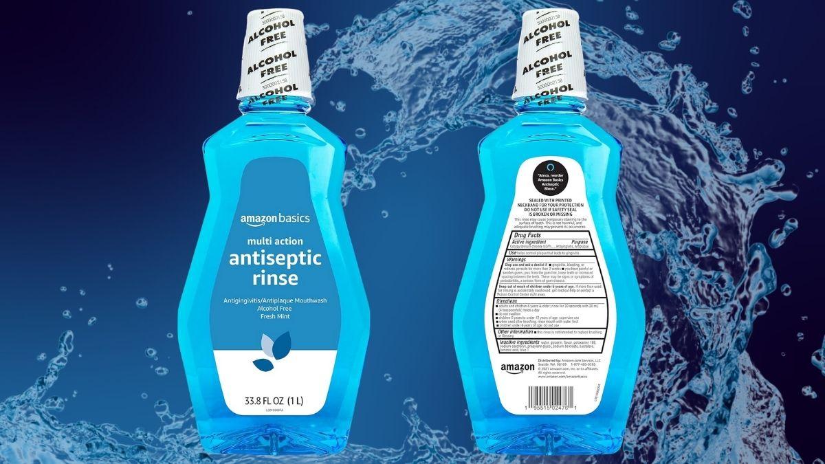 image for blog Amazon Basics Fresh Mint Antiseptic Mouth Rinse: A Practical, Alcohol-Free Oral Care Essential