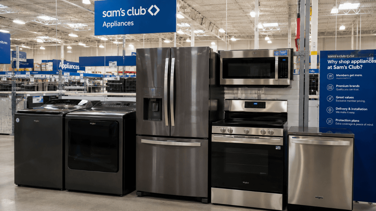 image for What Sam’s Club Appliances Offer Shoppers Looking for Deals and Member Benefits